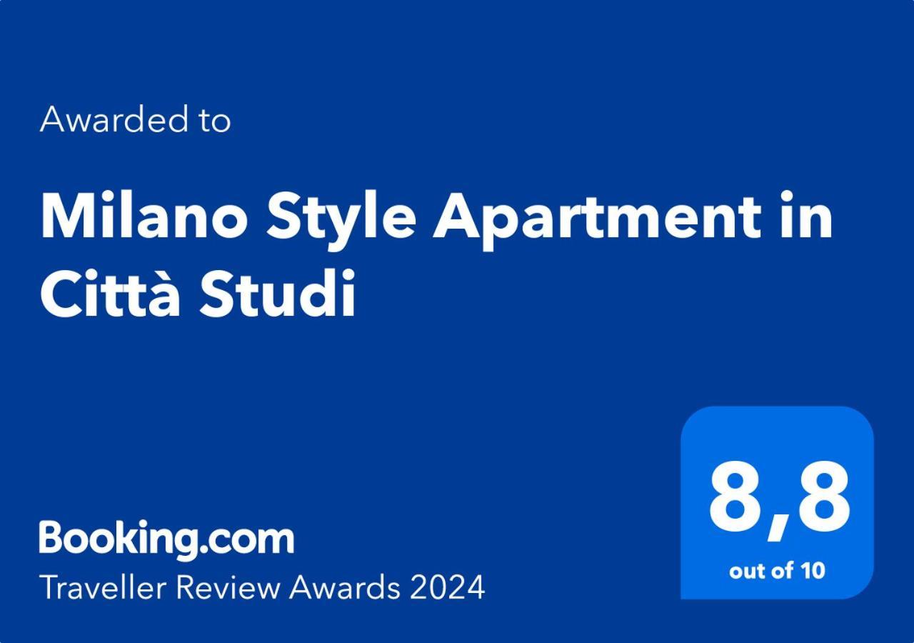 Milano Style Apartment In Citta Studi Zewnętrze zdjęcie